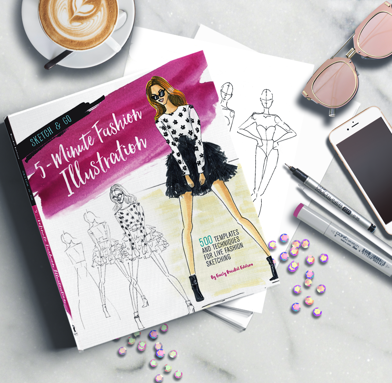 New Book: Sketch and Go 5 Minute Fashion Illustration