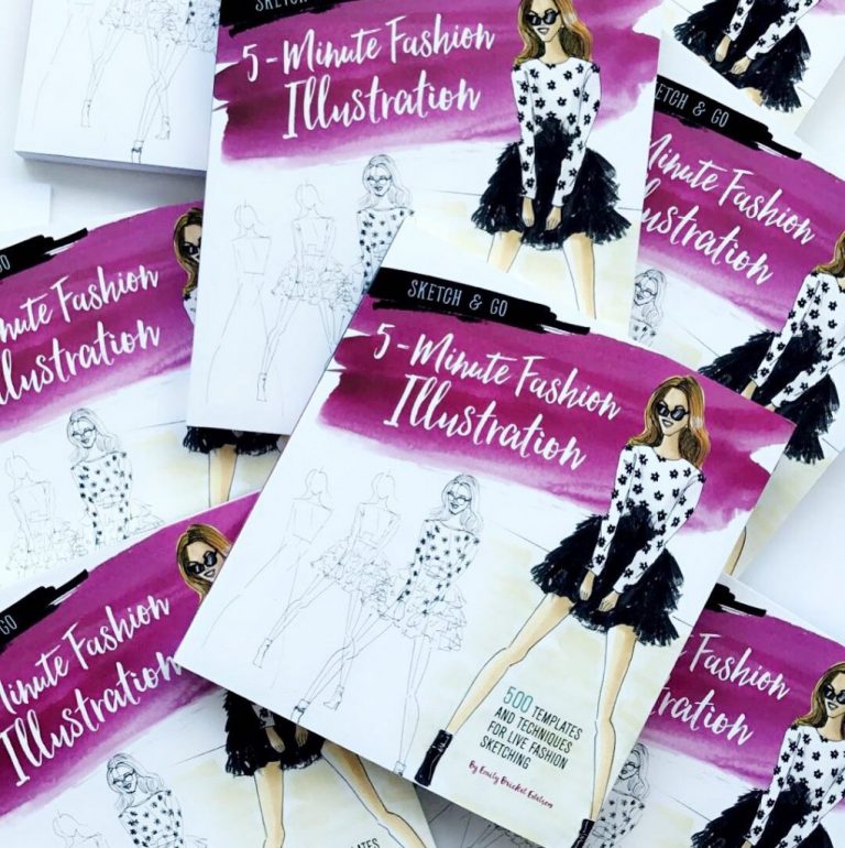 Sketch and Go: 5 Minute Fashion Illustration book is HERE!