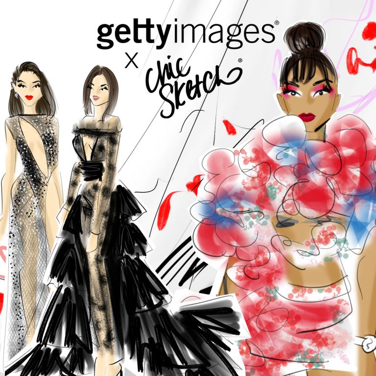 Chic Sketch Inks Exclusive Deal with Getty Images