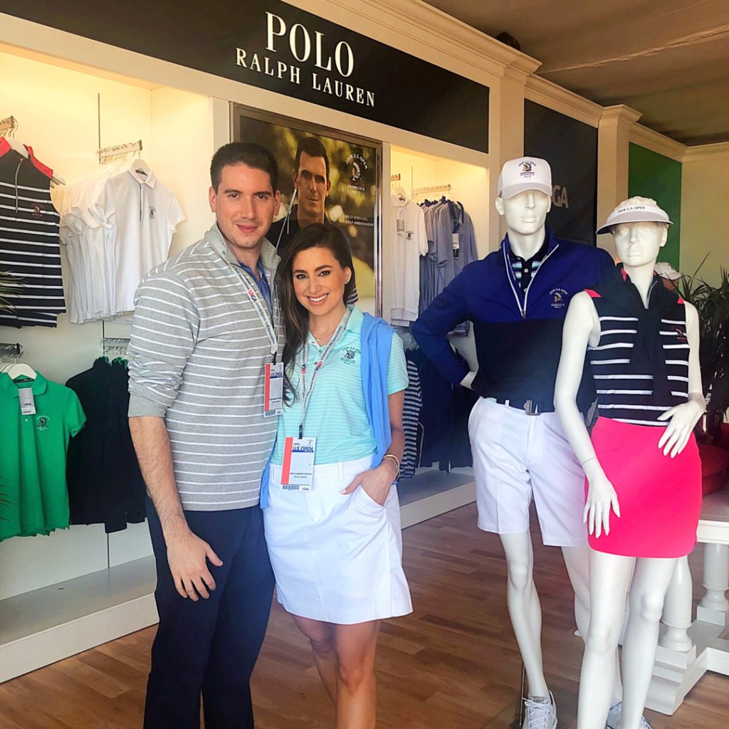 Chic Sketch for POLO Ralph Lauren at the U.S. Open 2018