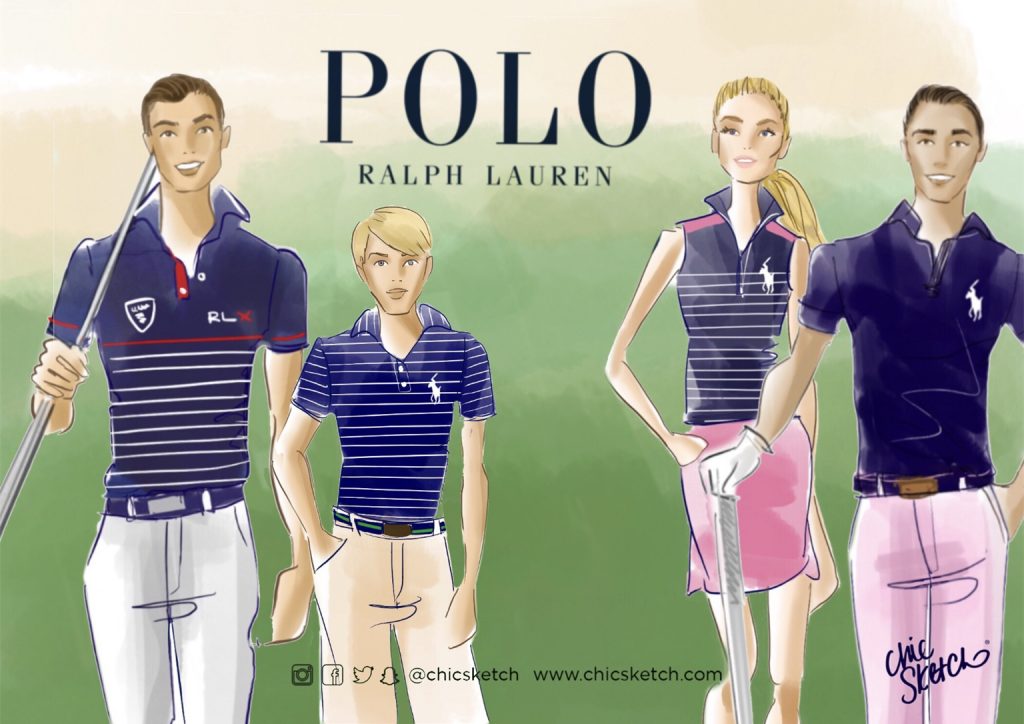 Sketching at Polo Ralph Lauren at Bloomingdales' 59th Street | Chic Sketch